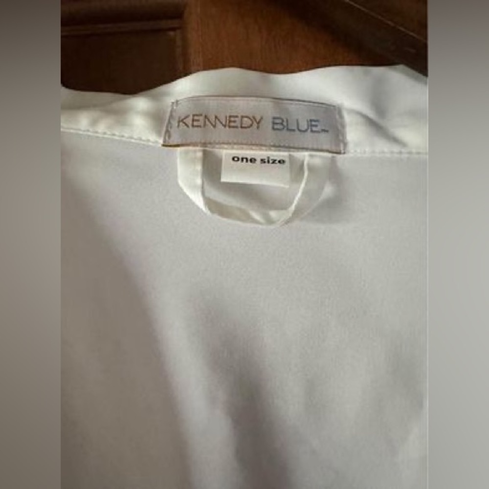 Kennedy Blue Bridal Robe - Picture 2 of 2